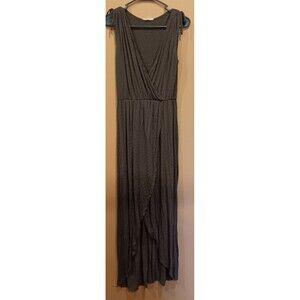 Dress size L New womans Rolla Coster gray tank style ankle length tulip hemline